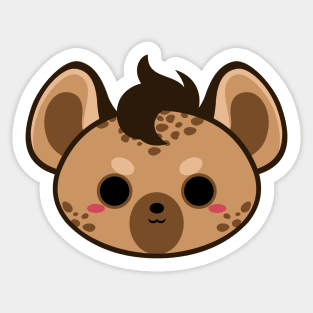 Cute Spotted Hyena Sticker